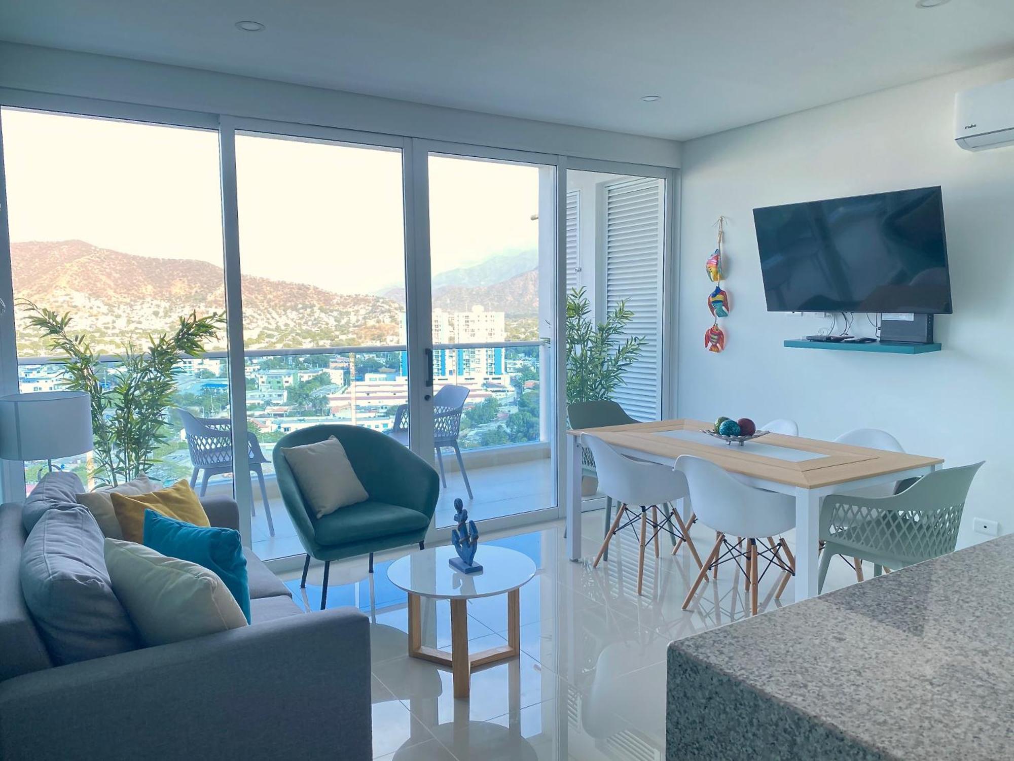 Apartamento Santa Marta Reserva Del Mar Bagian luar foto